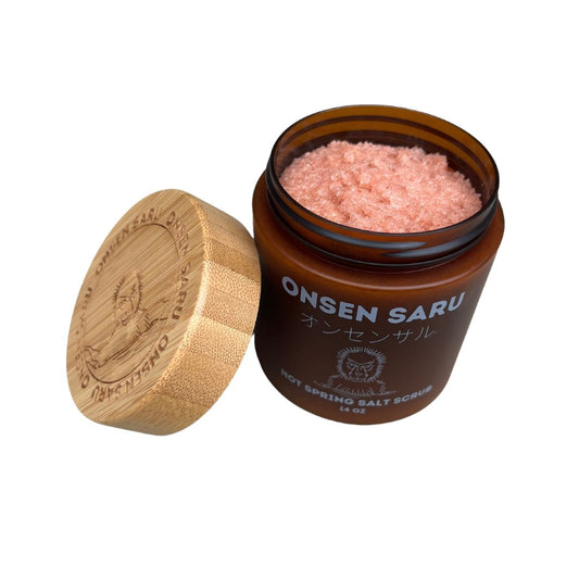 Onsen Saru Hot Spring Salt Scrub - オンセンサル