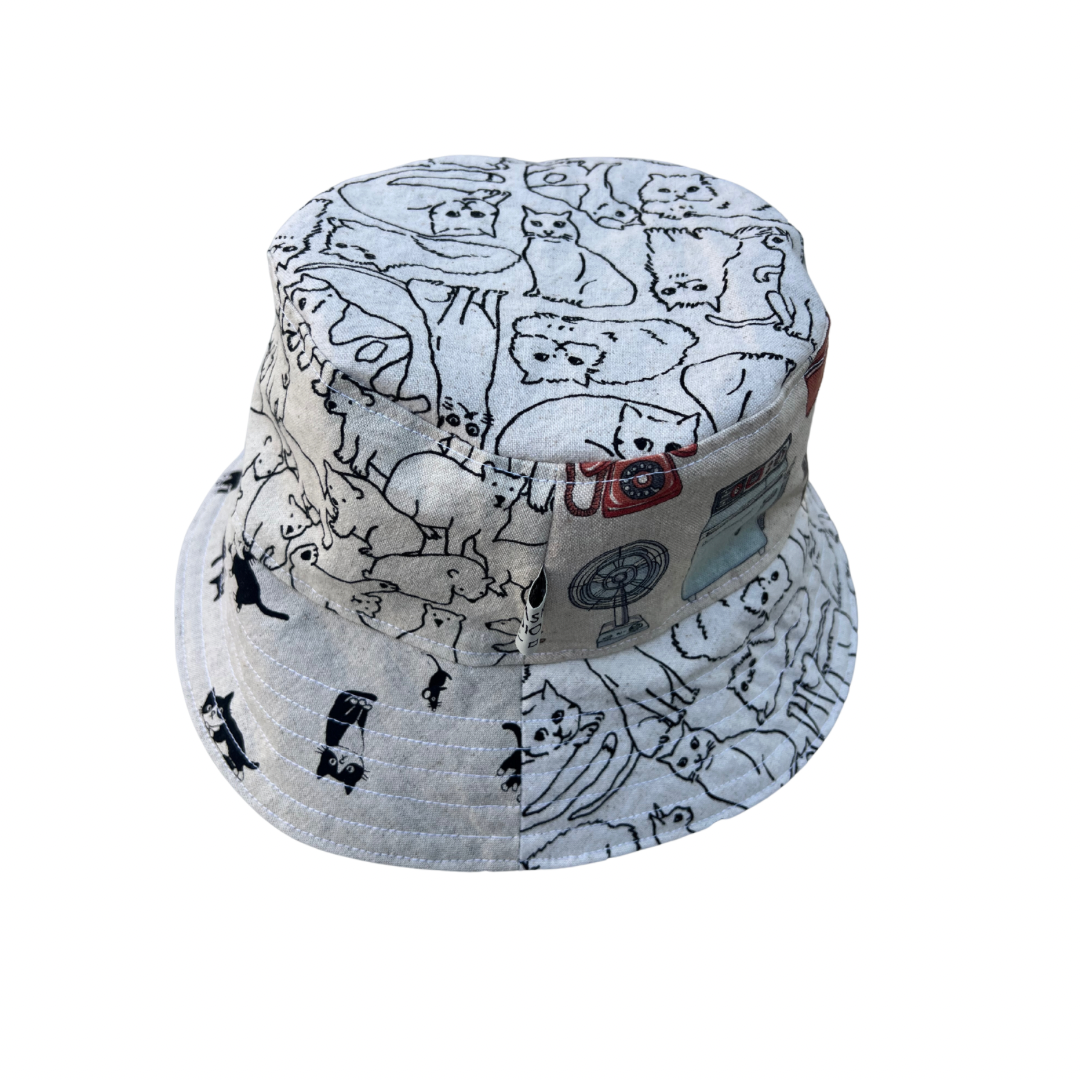 Patchwork Nikkō Bucket Hat - にっこ