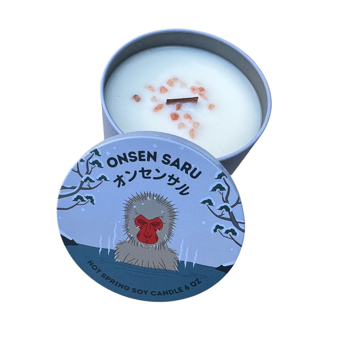 Onsen Saru Hot Spring Soy Candle  **Limited Edition**
