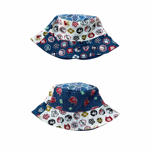 Patchwork Nikkō Bucket Hat - にっこ
