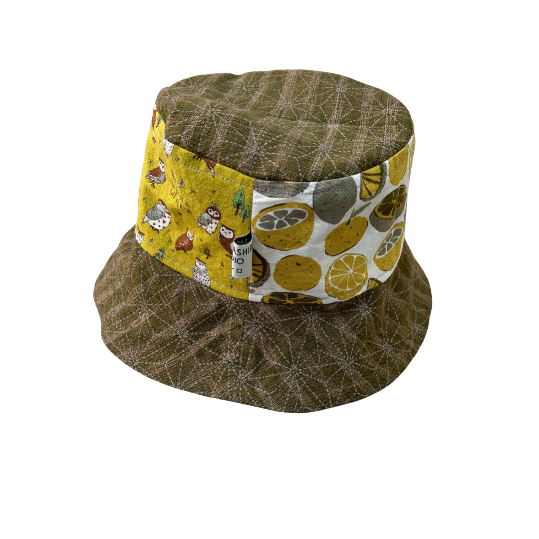 Patchwork Nikkō Bucket Hat - にっこ