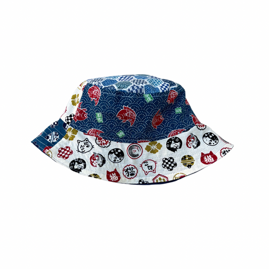 Patchwork Nikkō Bucket Hat - にっこ