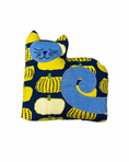 Load image into Gallery viewer, Kariko Neko Patchwork Pillow - ねこ
