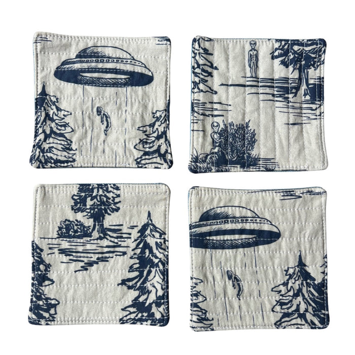 Kōhi Quilted Coaster Set - コヒ