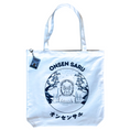 Load image into Gallery viewer, Onsen Saru Canvas Tote Bag with Charm
