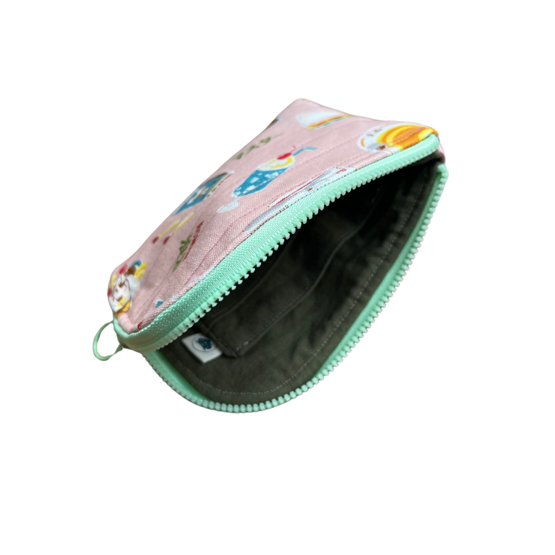 Okane Zip Pouch Wallet - おかね