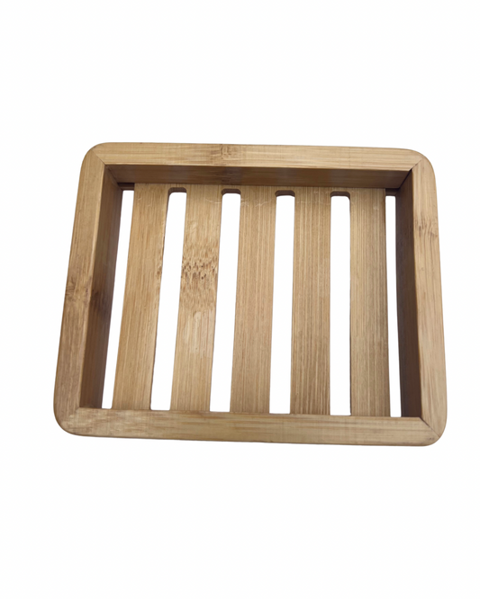 Engraved Bamboo Soap Dish
