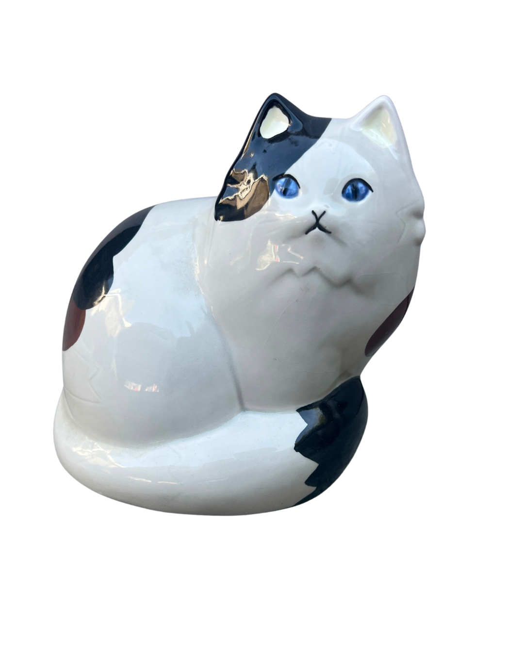VINTAGE - Ceramic Cat Bank by Takahashi San Francisco