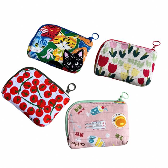 Okane Zip Pouch Wallet - おかね