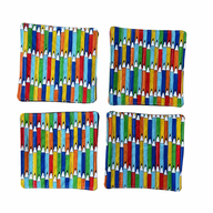 Nuno Coaster Sets with Dish - ぬの