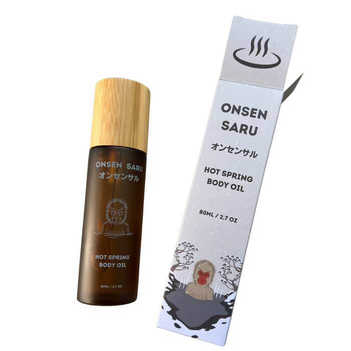 Onsen Saru Hot Spring Body Oil 2.7 oz/80ml - オンセンサル