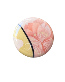 Chibi Pocket Mirror - Vintage Kimono Silk