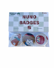 Nuno Badges - 3 pack