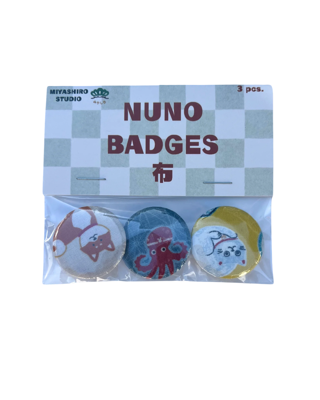 Nuno Badges - 3 pack
