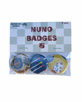 Load image into Gallery viewer, Nuno Badges - 3 pack
