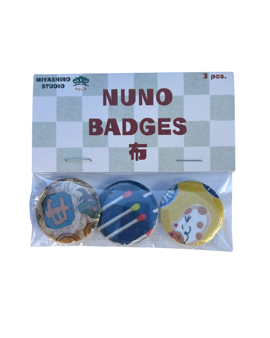 Nuno Badges - 3 pack