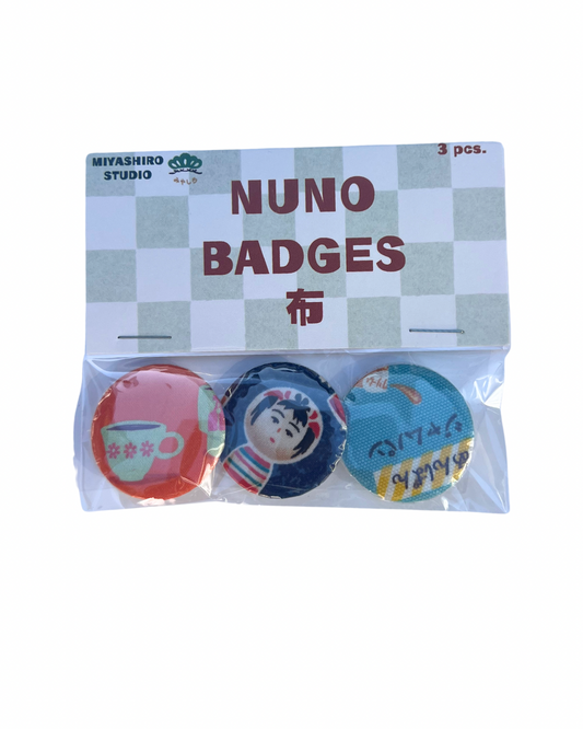 Nuno Badges - 3 pack