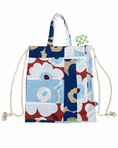 Load image into Gallery viewer, Marimekko Patchwork Drawstring Backpack/Tote
