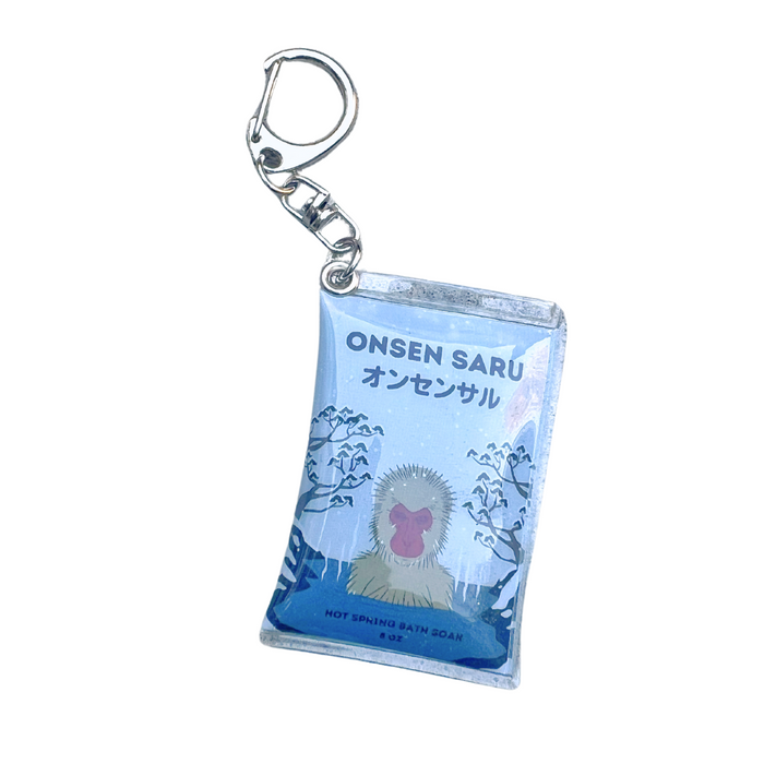 Onsen Saru Bath Soak Shaker Charm