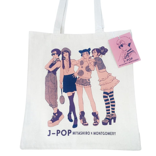 Girl Star J-Pop Canvas Tote