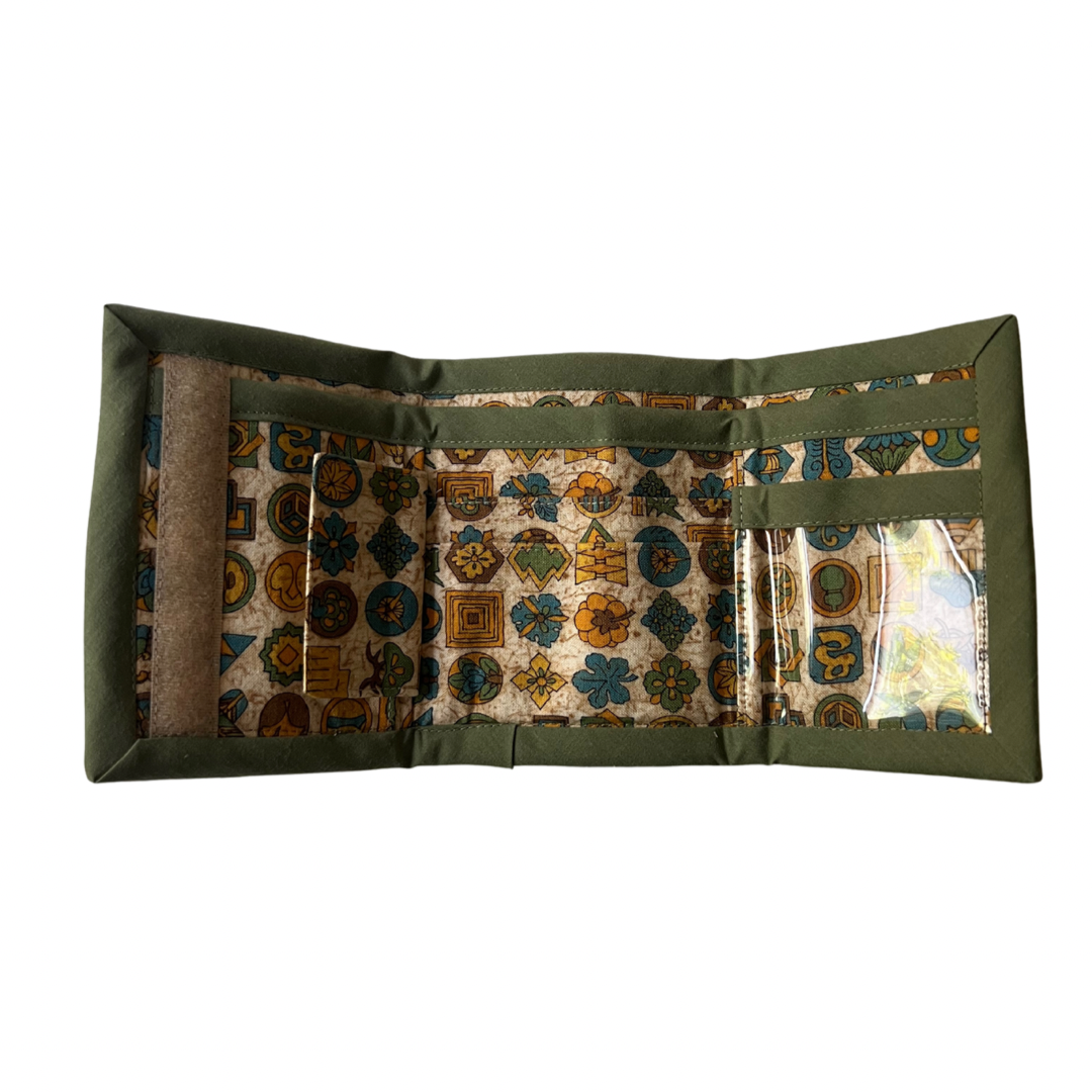 Natsu Retro Velcro Wallet - なつ